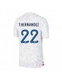 Billige Frankrike Theo Hernandez #22 Bortedrakt VM 2022 Kortermet